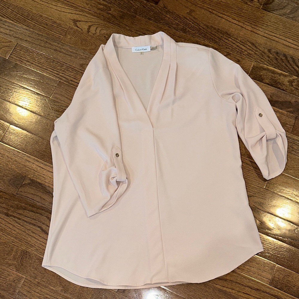 Calvin Klein Women's Blush Blouse